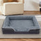 Detachable Water-Repellent Full Surround Support Orthopedic Dog Bed