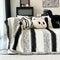 Fashion Striped Chenille Scratch-Resistant Sofa Protection Couch Cover