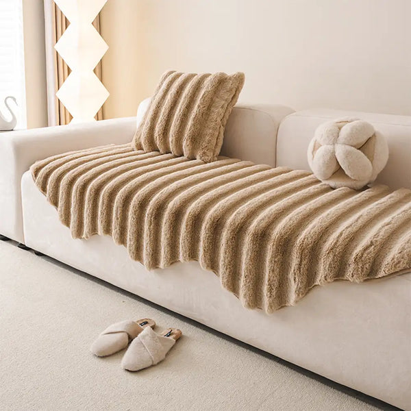 Fluffy Comfort Fagmed Muebles Protección de muebles Cubierta decorativa del sofá