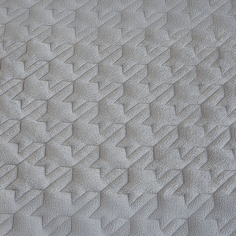 Luxurious Crystal Velvet Borded Borded Bylip Sede Waret Russ con falda de cama