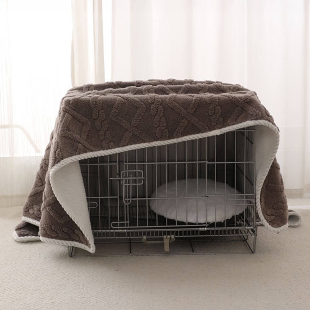 Luxurious Wating Water Tough Soft Warm Polar Fleece Dog Maneta de perros