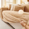 Luxury Skin-Friendly Long Faux Fur One-Piece Multi Functional Couch Cover