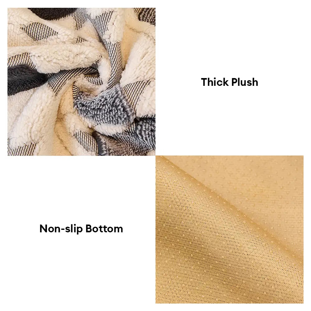 Chenille Art Corrugated Breatable No-Slip Couch Cover Coach