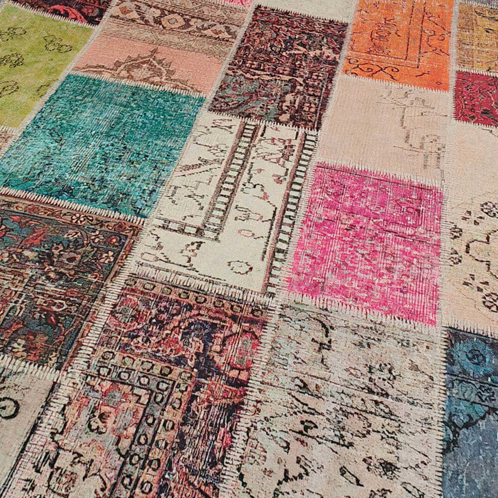 Persian Exotic Style Anti-Bacterial Stain-Resistant Home Decor Rug