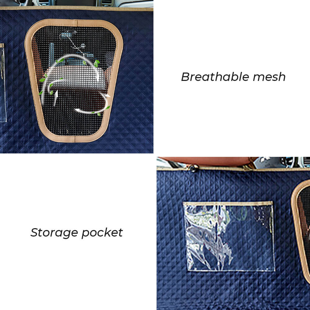 Pet Travel Wasserdichter, schmutzabweisender, kratzfester Autositzbezug für Hunde