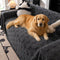 Plush Paw-Patterned Soft Sofa Protector Throw Couch Cover