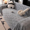 Plush Paw-Patterned Soft Sofa Protector Throw Couch Cover