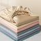 Premium Solid Color Silky Cooling 100s Lyocell Fitted Sheet Mattress Cover