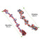 Rope Knot Tug Dog Interactive Toy