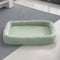 Cama para perros ovalado para toda la temporada de lavable para enfriamiento de enfriamiento suave