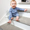 Soft Plush Indoor Stair Protectors Pet Friendly Tape Free Carpet Stair Treads