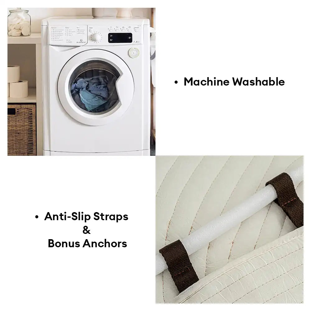 Soft Pure Cotton Sofa Protection Non-slip Couch Cover