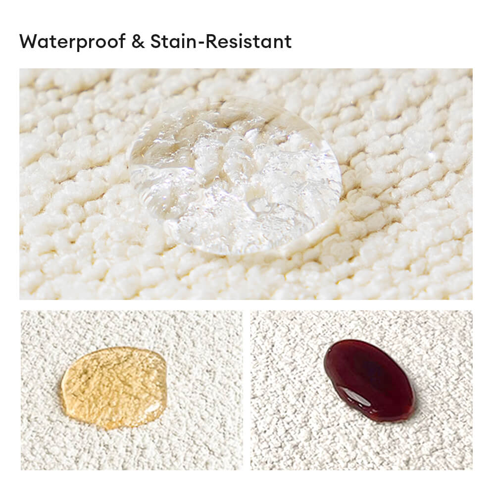 Soft Water-resistant Teddy Plush Throw Couch Cover