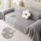 Soft Water-resistant Teddy Plush Throw Couch Cover