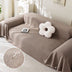 Soft Water-resistant Teddy Plush Throw Couch Cover