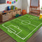Serie Sports Anti-Slip Rug de decoración del hogar resistente a los rasguños