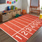 Serie Sports Anti-Slip Rug de decoración del hogar resistente a los rasguños