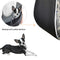 Stylish Portable Mesh PU Leather Dog & Cat Carrier Bag