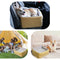 Travel Safety Seat Thickened Elevated Dog Car Seat Bed