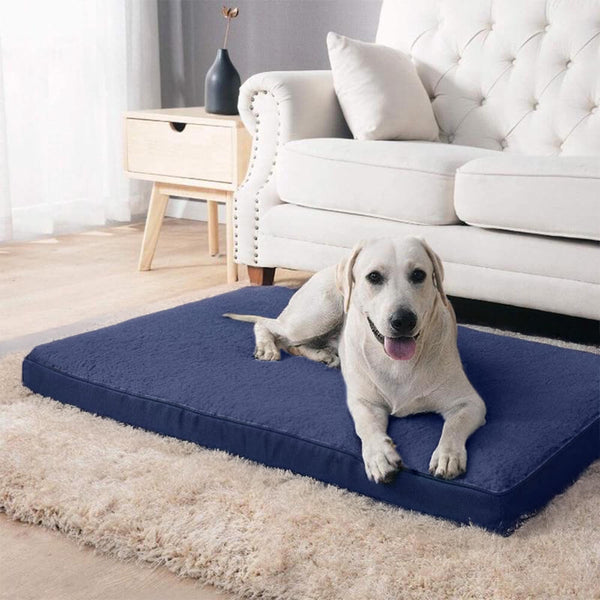 Cama de perros de espuma de memoria ortopédica impermeable