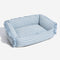 Fashion Ruffle Plaid Detachable Warm Dog & Cat Bed - FUNNYFUZZY