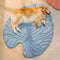 Leaf Shape Dog Blanket - FUNNYFUZZY