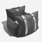 Full Leather Dog Pet Car Seat Bed - Fort - FUNNYFUZZY