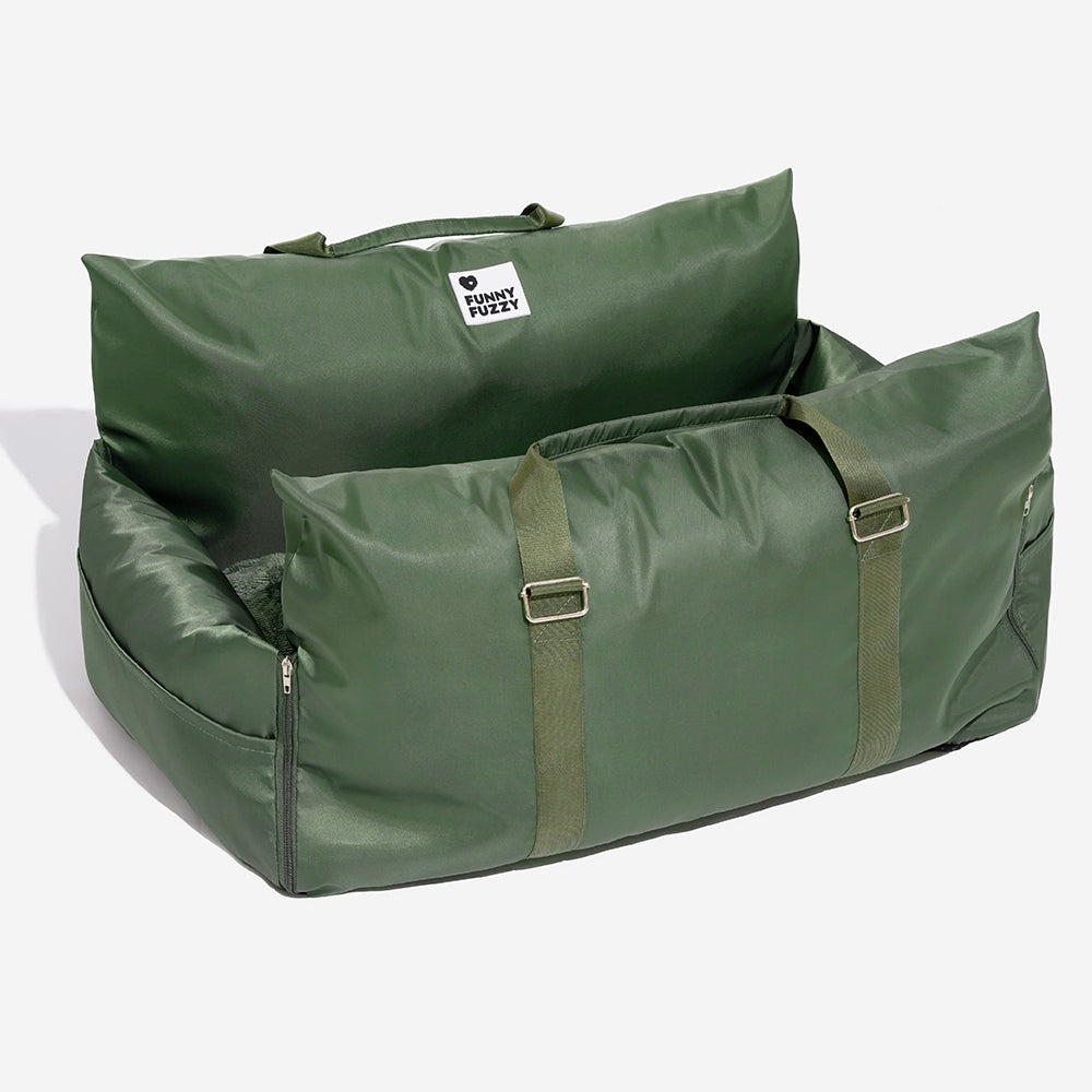 Dog Car Seat Bed - First Class - FUNNYFUZZY