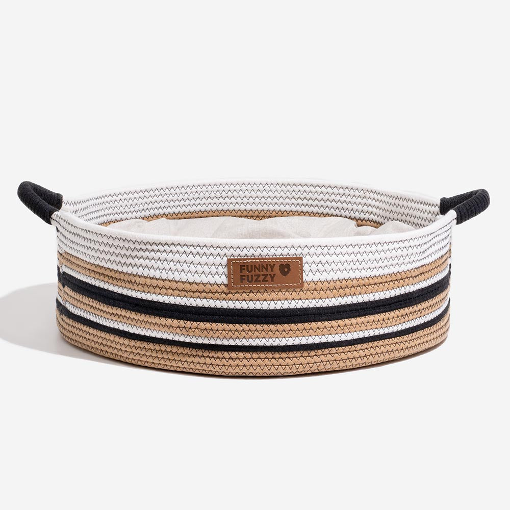 Bolsa de playa de algodón ligero de algodón liviano hecho a mano- Vacaciones de verano