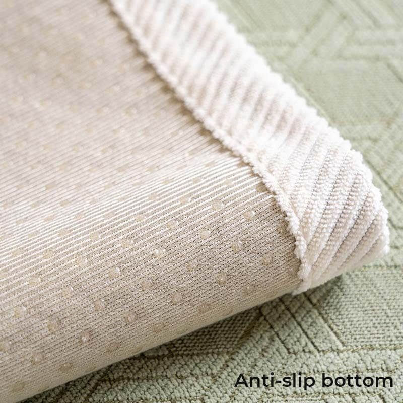 Cubierta de sofá impermeable y a prueba de aceite de tela chenille jacquard