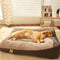 Customized Large Thick Scratch-resistant Spine Protection Dog Cushion Bed