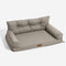 Luxe Faux Faux Leatht ortopedic ortopedic Bed de perros grande - Corelounge