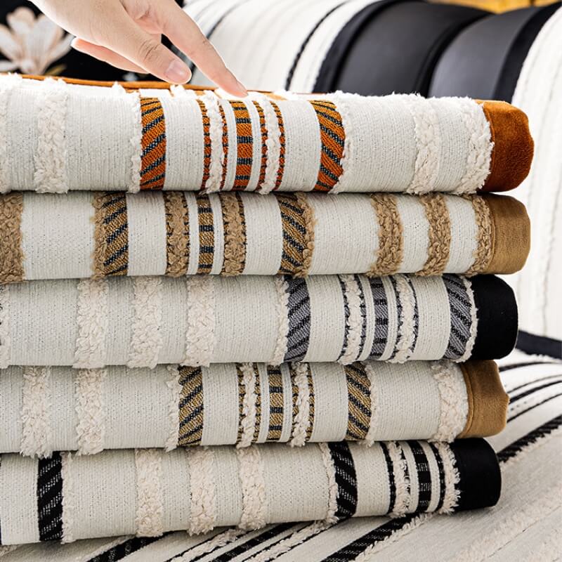 Housse de protection de canapé de luxe en chenille douce, résistante à l'usure et antidérapante