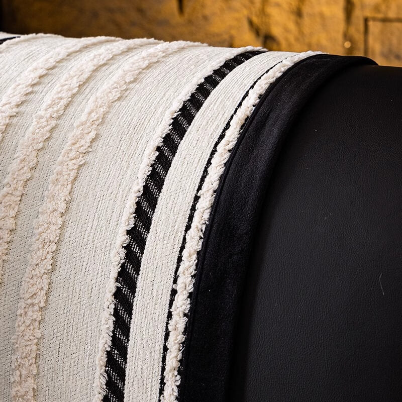 Housse de protection de canapé de luxe en chenille douce, résistante à l'usure et antidérapante