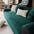 Modern Asymmetrical Stripes Soft Plush Non-Slip Couch Cover