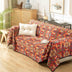 Moroccan Jacquard Multifunctional Throw Blanket Couch Cover