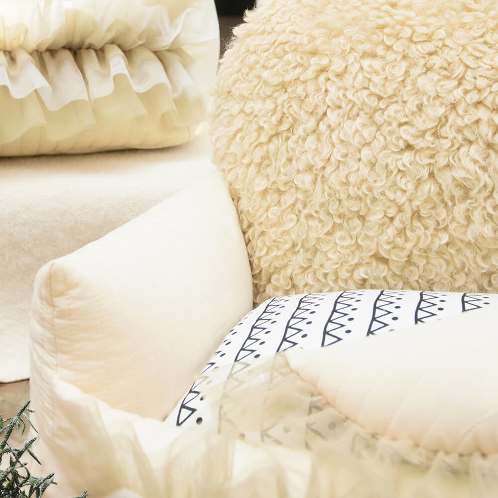 Cama para perros ultra calmante de cordero suave y suave