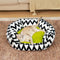 Plush Retreat Chevron Cat Bed-The Warm Hugger
