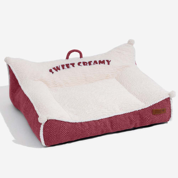 Cama de sofá para perros lavable de lujoso - Sweet Creamy