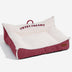 Plush Washable Bolster Dog Sofa Bed - Sweet Creamy