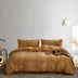 Juego de cama de gamuza de gamuza de terciopelo premium