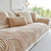 Modern Geometric Soft Plush Non-slip Sofa Protector Couch Cover