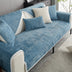 Waterproof Antimicrobial Simple Striped Chenille Anti-scratch Couch Cover