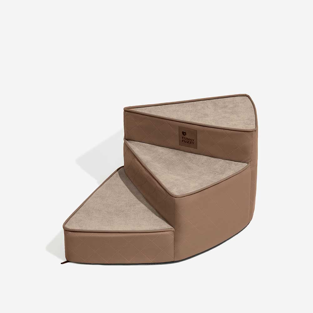 Escaleras de mascotas de espiral extraíbles repelentes de agua de lujo