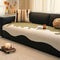 Stylish Irregular Contrast Chenille Scratch-Resistant Non-Slip Couch Cover
