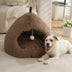Warm Plush Cozy Hideaway Cat Cave Dog Bed