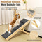 Wooden Dog Ramp 4 Levels Height Adjustable Foldable Dog Stairs