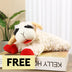 Plush Lamb Squeaker Toy Dog Interactive Toys