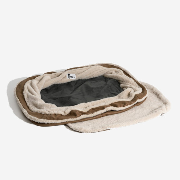 Cubierta de la cama - cama de perro ortopédica grande y cálida y cálida cama