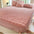 Plush Bubble Skin-Friendly Warm Fitted Sheet Mattress Cover